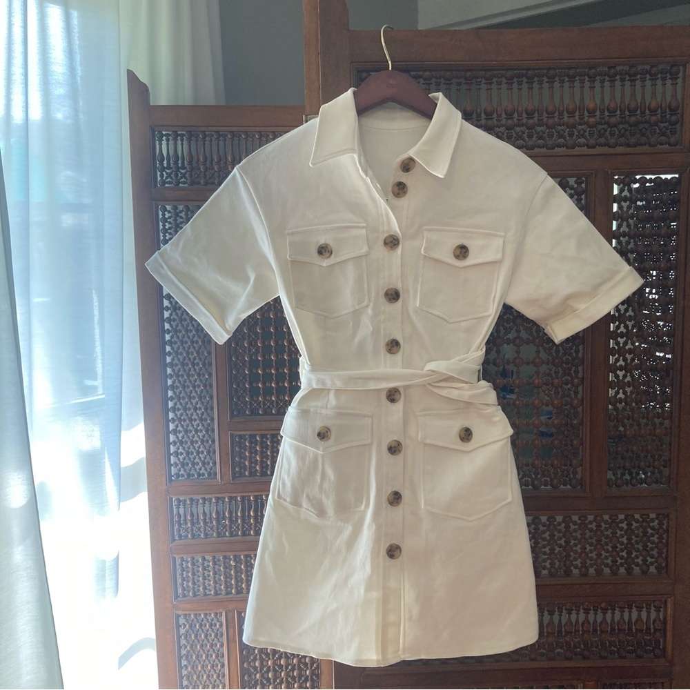 Pixie Market Mini Safari Dress XS SOLD